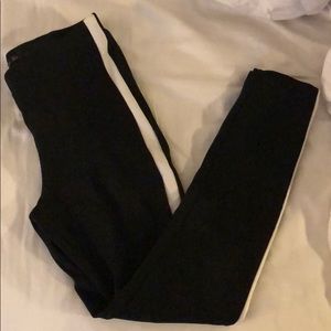 Zara skinny-fit side-stripe ankle pant